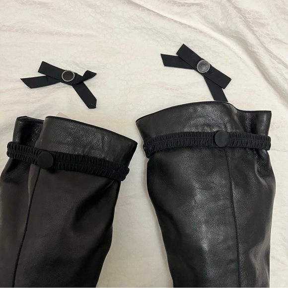 Fornarina Black Leather Boots size 39 - Picture 12 of 17